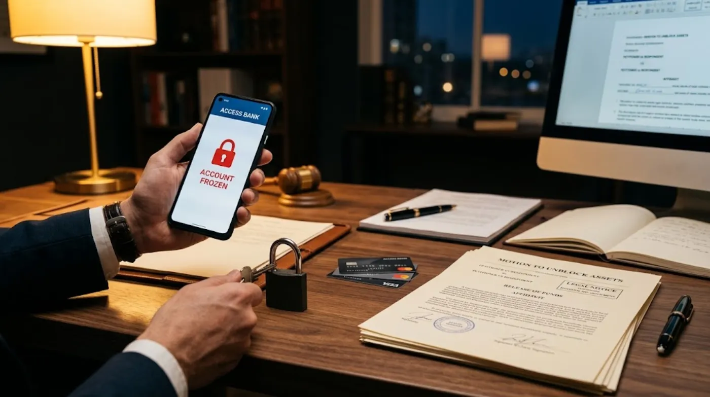 Desbloqueo de Cuentas Financieras